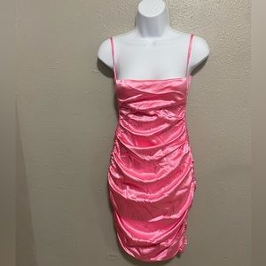 Barbie Pink backless dress